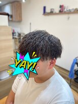 ツバメ(Tsubame) かなり強めのツイストパーマ