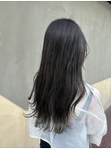 ロング×アッシュグレー