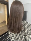 20代30代大人可愛い韓国風ヘアスタイルCカール内巻きブラウン