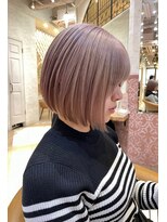 ロンドローズ 名古屋(Lond damaskRose)&nbsp;顔周り ダブルカラー 名駅 ブリーチ 髪質改善 ボブ 韓国270