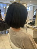 ナチュラルボブ×前下がりボブ×ストレートボブ30代40代50代60代