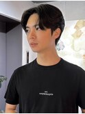 ニュアンスパーマ波巻きパーマスパイラルパーマダウンパーマ黒髪