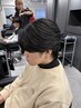 【豊田指名限定】カット＋フェザーパーマ（栄/名古屋/メンズ/メンズパーマ)