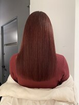 イト(ito)&nbsp;【 ito / 梅田 】チェリーレッド×ストレートヘア
