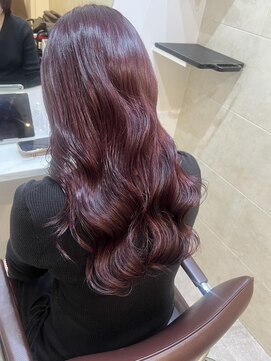 ジーナ 北千住(Zina) 中韓ヘア*艶髪*コーラルピンク【Zina北千住】