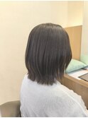 アッシュベージュスタイル