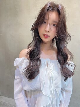 レニーバイエース(LANY by ACE) LANY横浜 ブラウンカラー×巻き髪