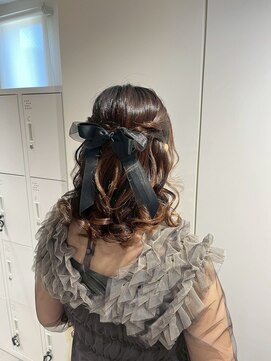 パトゥ 京都四条烏丸(patou) ハーフアップ