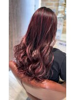 ヘアーデザイン ビビッドリンク(HAIR DESIGN VIVID link)&nbsp;レッド☆