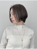 ●杉浦オリーブグレー/ショート/レイヤー/髪質改善/縮毛矯正