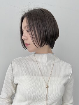 ロンド 銀座(Lond) ●杉浦オリーブグレー/ショート/レイヤー/髪質改善/縮毛矯正