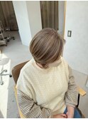 白髪ぼかし/脱白髪染め/白髪染めハイライト／髪質改善