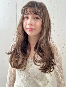 ビーチ(BEACH) 大人ガーリー 似合わせカット ミディアムレイヤーカット 韓国