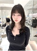 レイヤーカット・顔まわりカット・韓国風・前髪　[国分寺]
