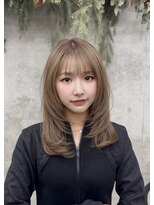 シンヘアー(SHIN HAIR)&nbsp;【村多　司】似合わせレイヤー×ミルクティーブラウン