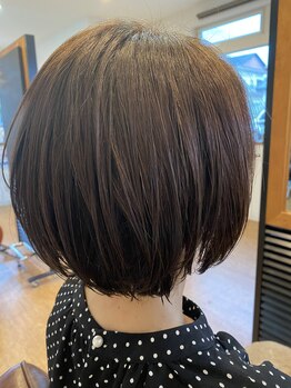 ヘアーストック(Hair Stock)の写真/【別府大学10分/月曜営業◎】大人女性の為の上質サロン。3席のみの少人数制でリラックスして過ごせます♪