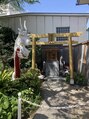 ハピネスヘアー(Happiness hair) 蛇窪神社!お金さーん♪待ってまーす笑笑