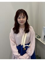 グラッド(glad)&nbsp;チェリーブラウンセミロング