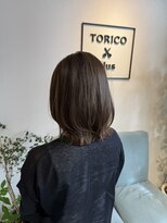 トリコ プラス 本八幡店(TORICO plus)&nbsp;外ハネ×ミディアムスタイル