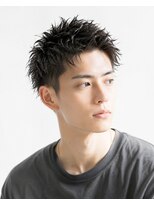 クレオ 福大通り店(CREO)&nbsp;短髪×ツーブロック◎男らしいエッジ清潔感好印象メンズ