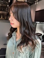 アイティーバイアルバム 下北沢店(IT by ALBUM)&nbsp;セミロングレイヤーブリーチなし前髪_ba594701