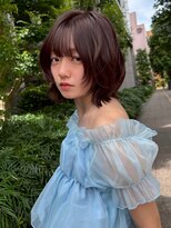 アプリ 大宮西口(appri)&nbsp;２２韓国風ボブレイヤー顔まわりカット前髪艶髪透明感カラー