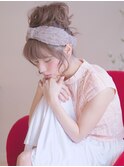 ☆月曜営業☆ojiko.大人可愛い抜け感ルーズターバンアレンジ