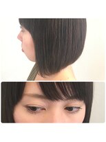フィグルヘアーデザイン(figle hair design)&nbsp;前下がりボブ