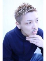 ヘアサロンM 新宿 オンナ心◎アップバンググレージュ