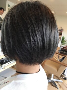 ヘアデザイン ディクト(hair design D.c.t) 【D.c.t】落ちついた色味のブルーグレー