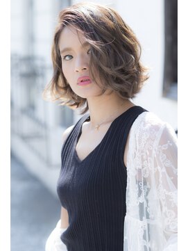 ミエル ヘア 新宿(miel hair) 【miel hair】ふんわりガーリーパーマ☆