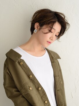 アース 青森浜田店(HAIR&MAKE EARTH) くせ毛風☆セミウェットヘア