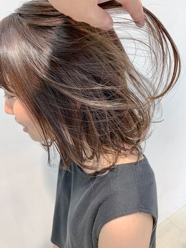 テトヘアー(teto hair) medium (ハイライト、くびれミディ、田中みな実風)