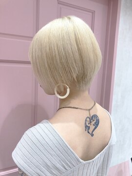 リー 梅田(Lee) Lee梅田★ブロンド×ハンサムショート