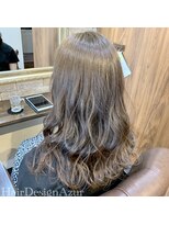 ヘアーデザイン アズール(Hair Design Azur) 【Azur】オーダー率No.1“ふんわりグレージュ”