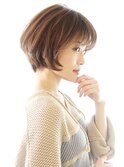 【３０代・４０代】人気ひし形ショートボブでボリュームアップ