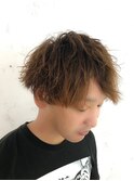 リップス風ツイストパーマ