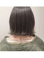 セカンド(2nd) 切りっぱなしボブ/韓国/髪質改善/