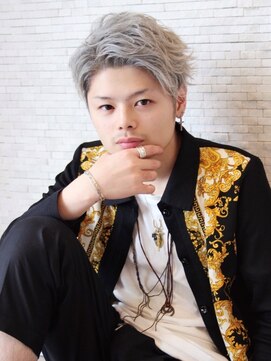 ヘアアトリエ ソラ(hair atelier sora) ハイトーン×アップバング×2ブロック