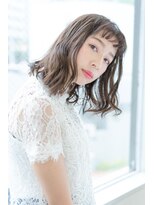 クシュ 所沢東口店(kusyu...)&nbsp;シークレットハイライト×透けバング×ブルーグレージュ×所沢