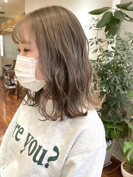 カッツ 元町店(CUT S) まろやかベージュカラー