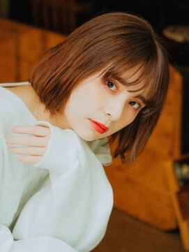 ディバイン ティエドゥール お花茶屋(divine tiedeur) 切りっぱなしボブ