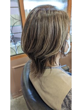 アズヘアー 北野田店(A'z hair) レイヤーミディ