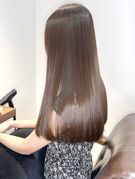 アールサロン 名駅(Rr SALON) 暗髪韓国風チョコレートブラウン☆髪質改善