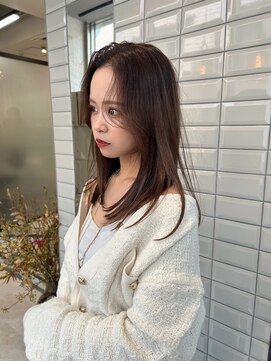 リリー(Lilley) 【lilley 稲永麻衣】レイヤーカット+顔周り+天神韓国ヘア