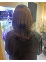 ナゴミ(NAGOMI)&nbsp;ミディアムウルフスタイル20代30代40代