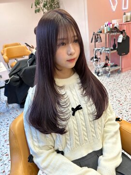 ボタン シブヤ(VOTAN SHIBUYA) 韓国ヘア/前髪カット/顔まわりカット/顔まわりレイヤーカット