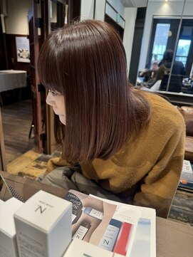 ナビッジ(NABIGE) イルミナカラー&トリートメント　スタイリスト大江香名