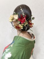 アプローズ(applause.)&nbsp;卒業式ヘアアレンジ【タイトシニヨン】