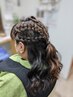 髪が決まれば気分も変わる☆シャンプー＋ヘアセット￥6050→￥5500